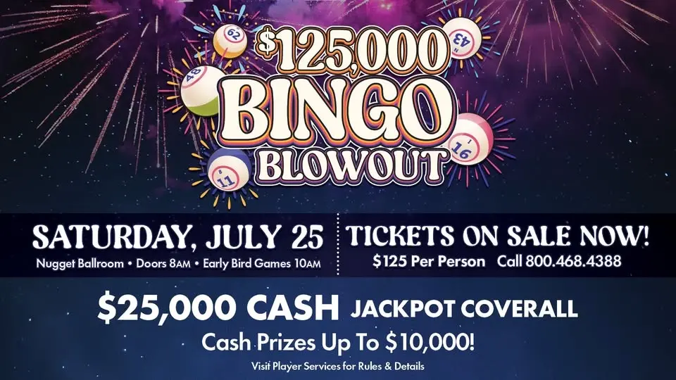 $125,000 Bingo Blowout