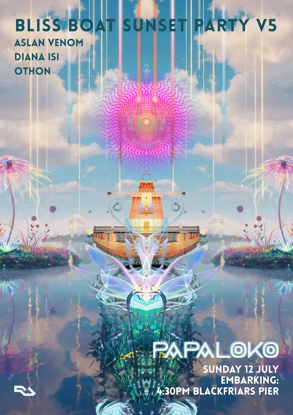 PapaLoko: Bliss Boat Sunset Party v5