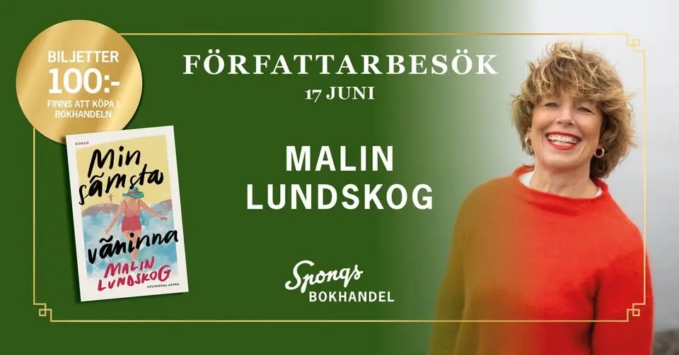 Författarbesök - Malin Lundskog
