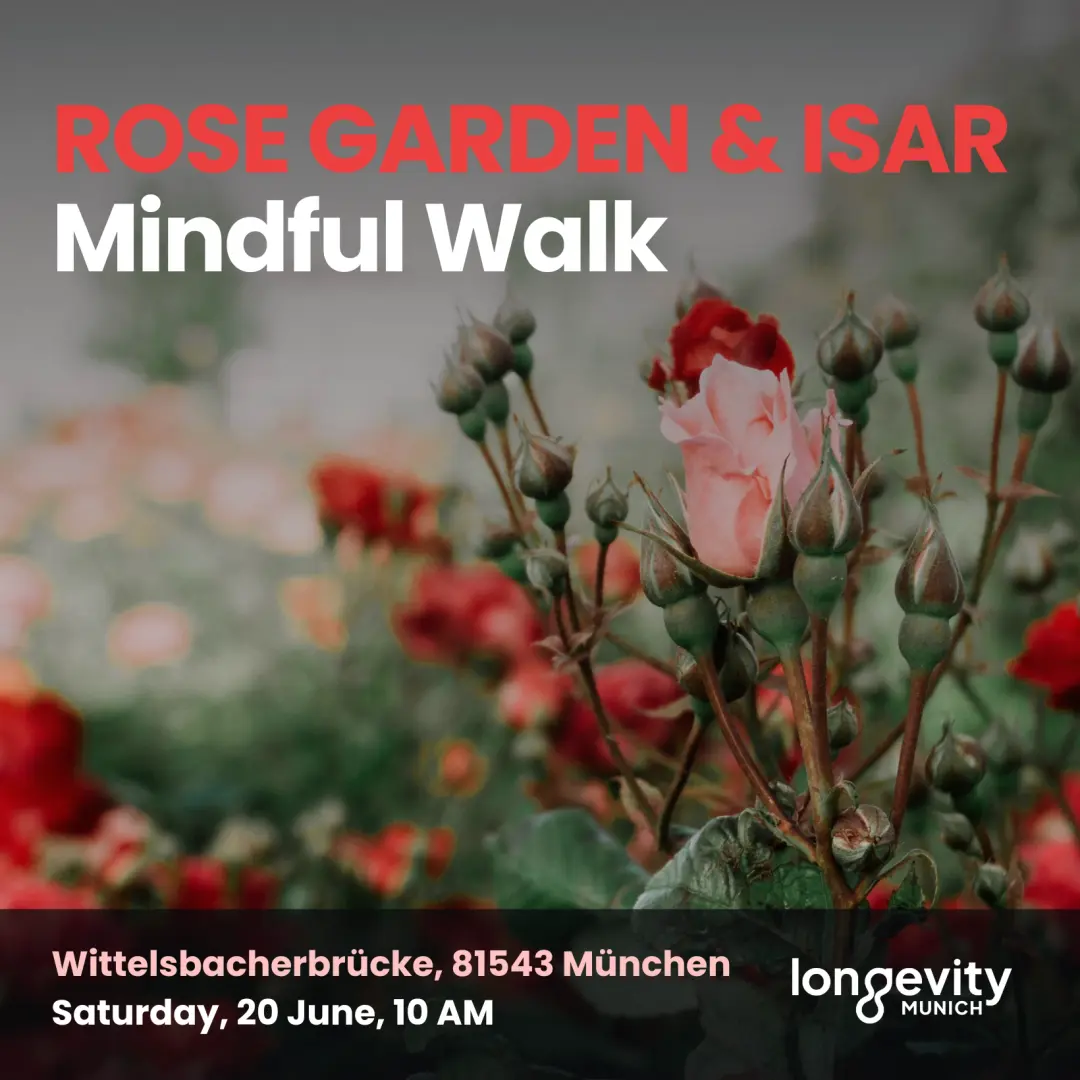 🌹 ROSE GARDEN & ISAR Mindful Walk