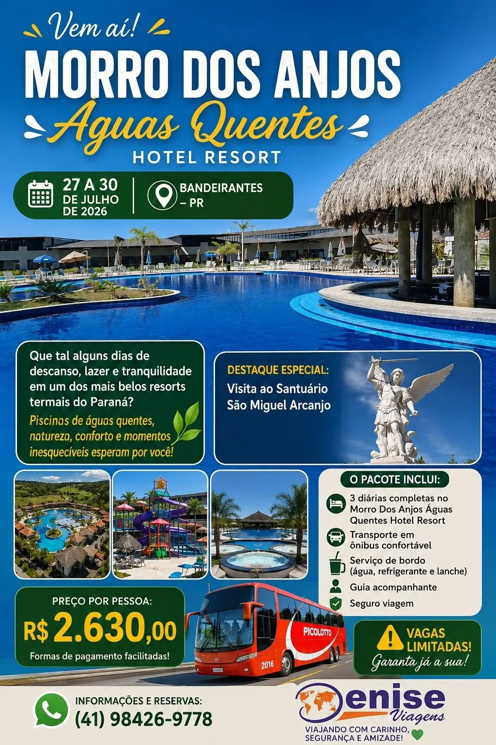 🌿💦 MORRO DOS ANJOS ÁGUAS QUENTES HOTEL RESORT 💦