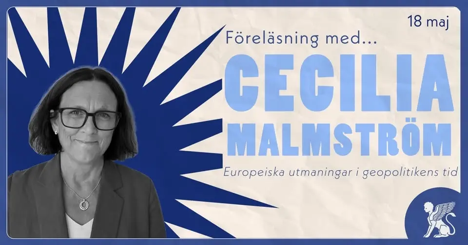 Föreläsning med Cecilia Malmström
