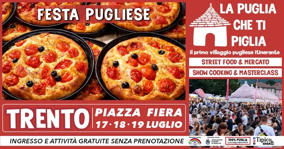  TRENTO - LA PUGLIA CHE TI PIGLIA | 100% Puglia