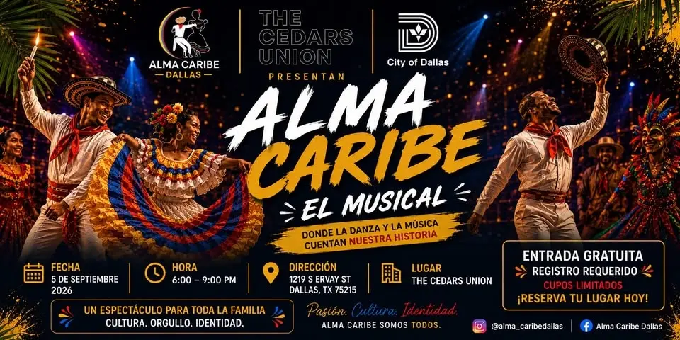 Alma Caribe 🪘El Musical 🎵 FREE EVENT❗️