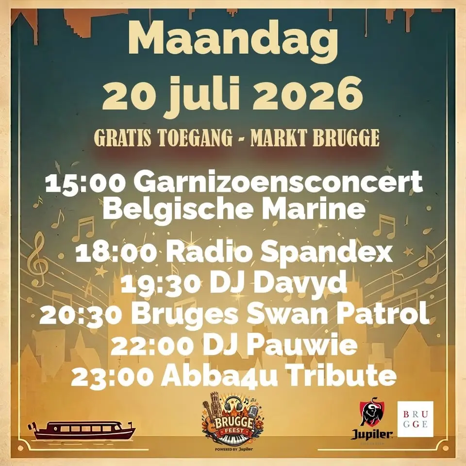 Brugge Feest Zomer 2026 - Dag 2