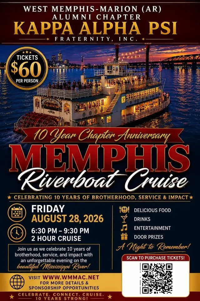 10-Year WMMAC Chapter Anniversary - Memphis Riverboat Cruise