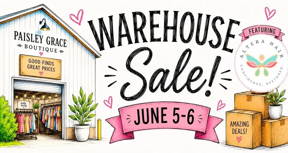 PGB Warehouse Sale + Altera Hair PopUp! 🛍️