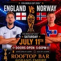 ENGLAND vs NORWAY - WORLD CUP WATCH PARTY