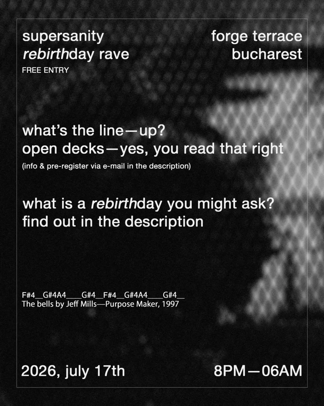 Supersanity Rebirth-day Rave—Free Entry