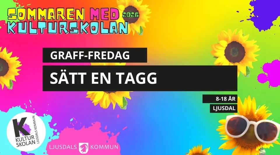 GRAFF-FREDAG – sätt en tagg! 