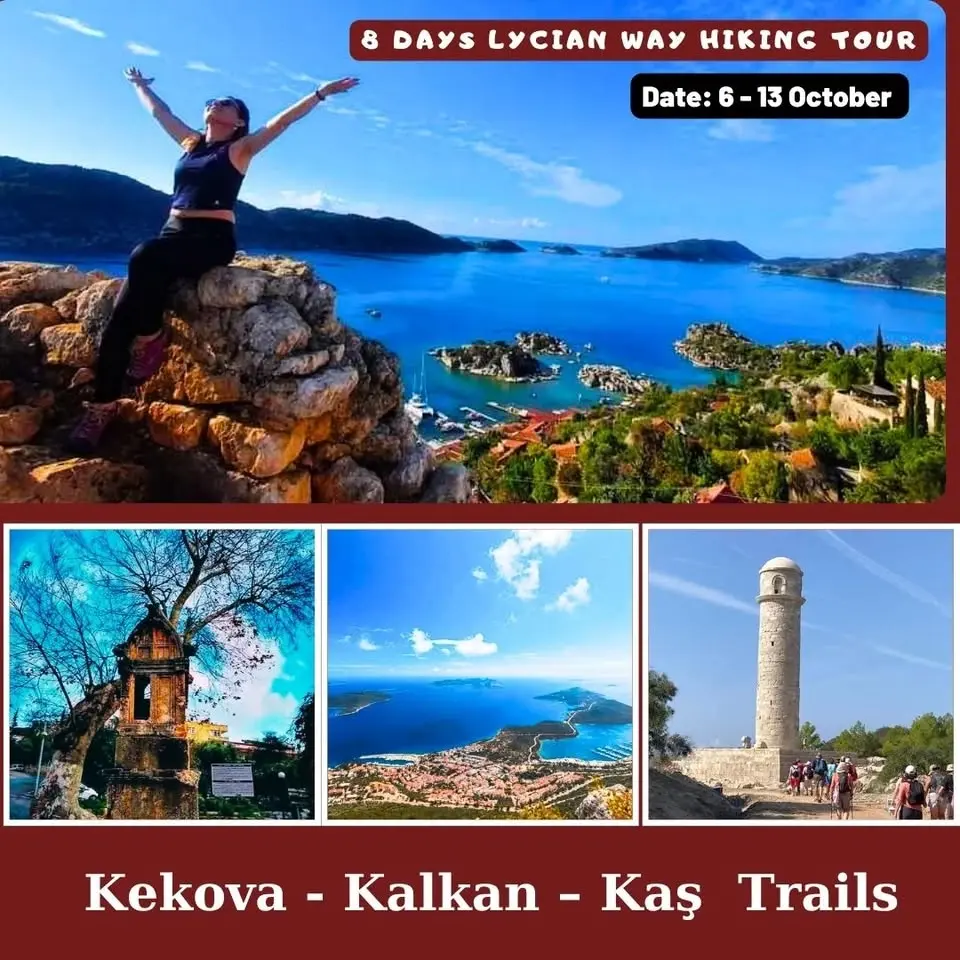8 Day Lycian Way Hiking Tour: Kekova - Kaş – Kalkan - Sarıbelen Trails