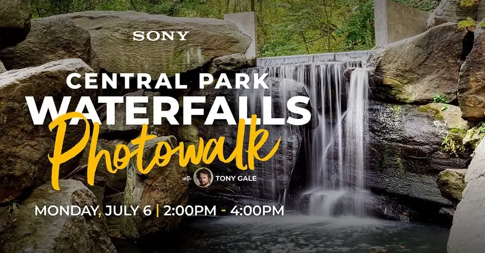 Central Park Waterfalls Photowalk | Hosted by Sony