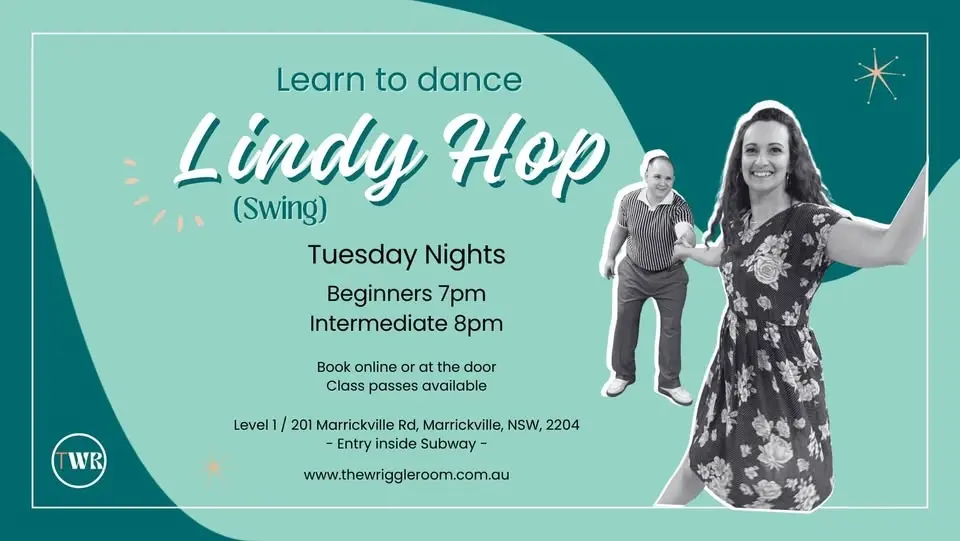 Lindy Hop - Weekly Classes (2x levels)