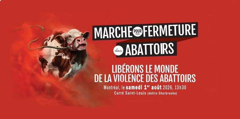 La Marche pour la fermeture des abattoirs 2026