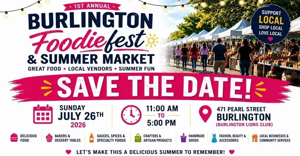 Burlington Foodie Fest & Summer Market