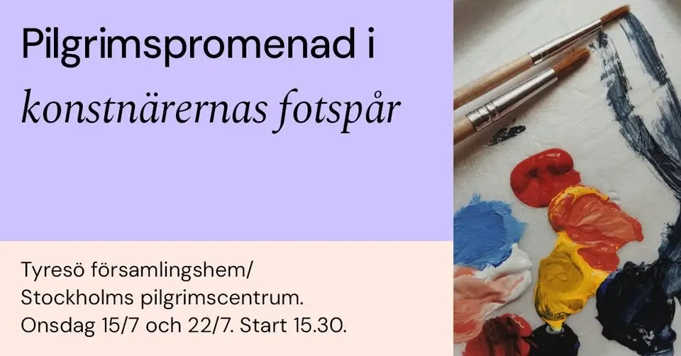 Pilgrimspromenad i konstnärernas fotspår 🌿🎨 