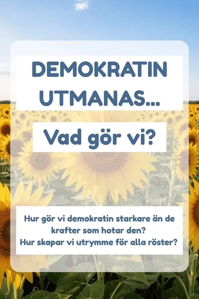 Open Space för demokrati 2026