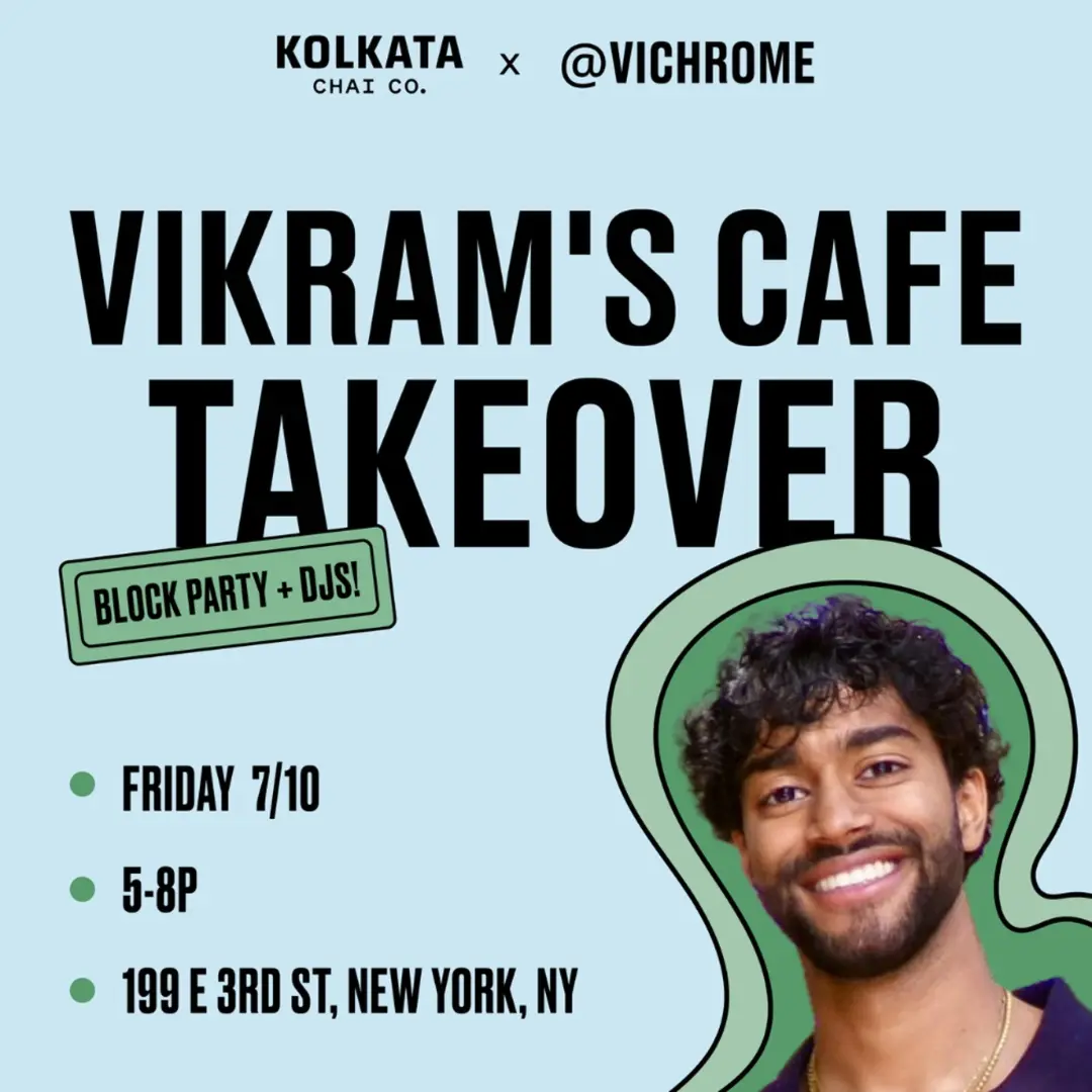 Vikram's Cafe Takeover at Kolkata Chai