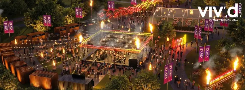 Vivid Fire Kitchen