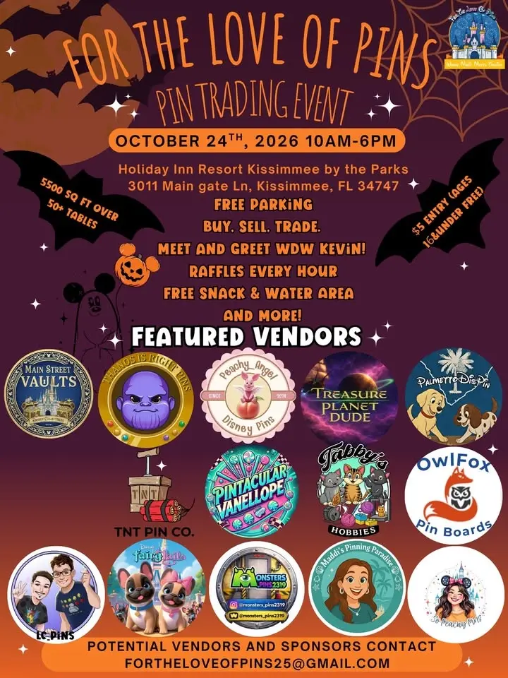 For The Love Of Pins Event