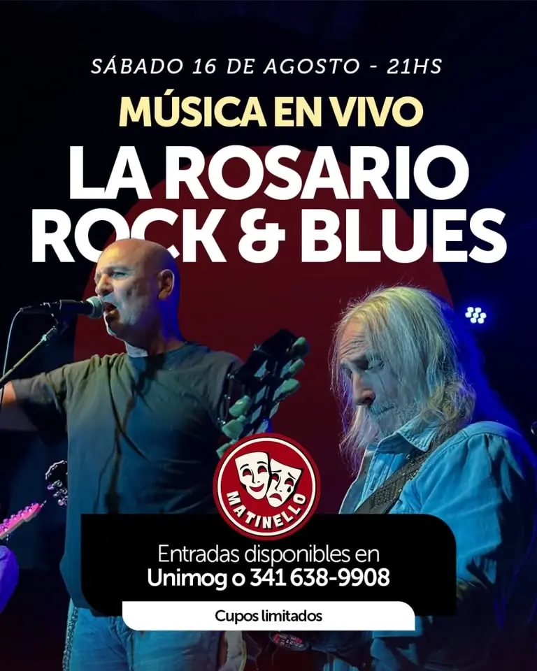 LA ROSARIO ROCK & BLUS. MÚSICA EN VIVO