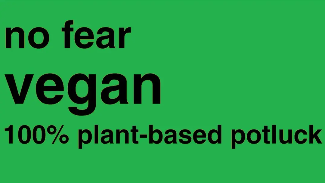 100% vegan plant-based picnic potluck - the summer edition!