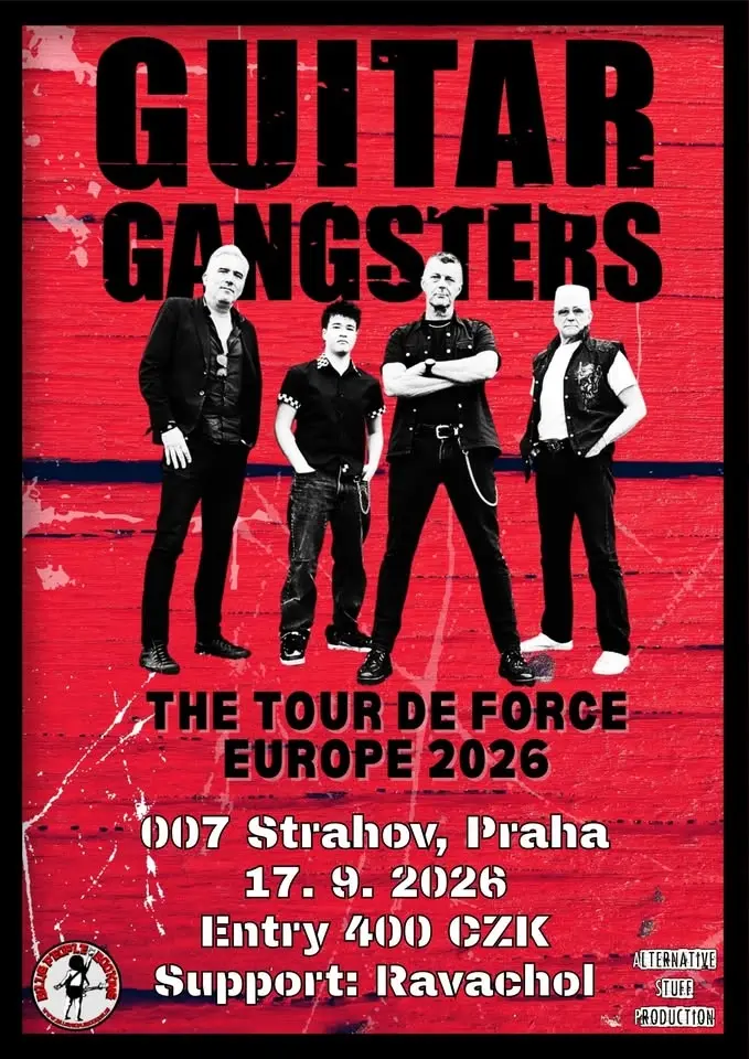 GUITAR GANGSTERS - KLUB 007 STRAHOV, PRAHA
