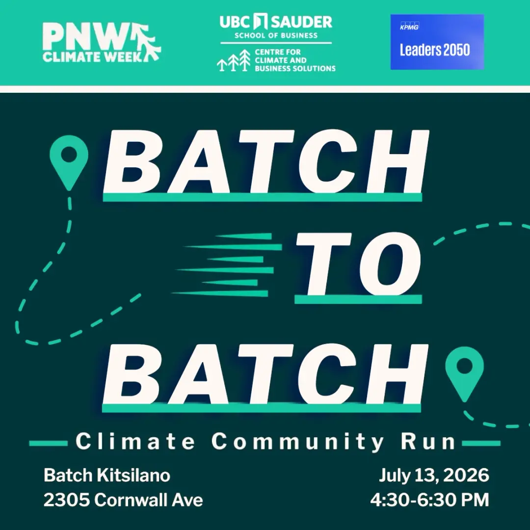 Batch to Batch: Climate Community Run