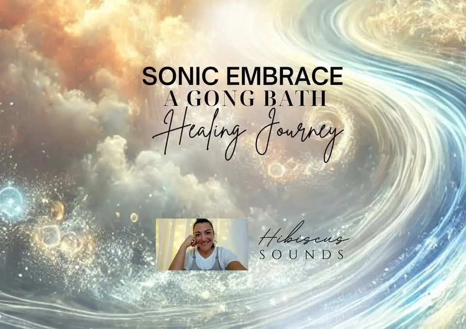 Sonic Embrace –  A Gong Bath Sound Journey – I AM Healing Gifts