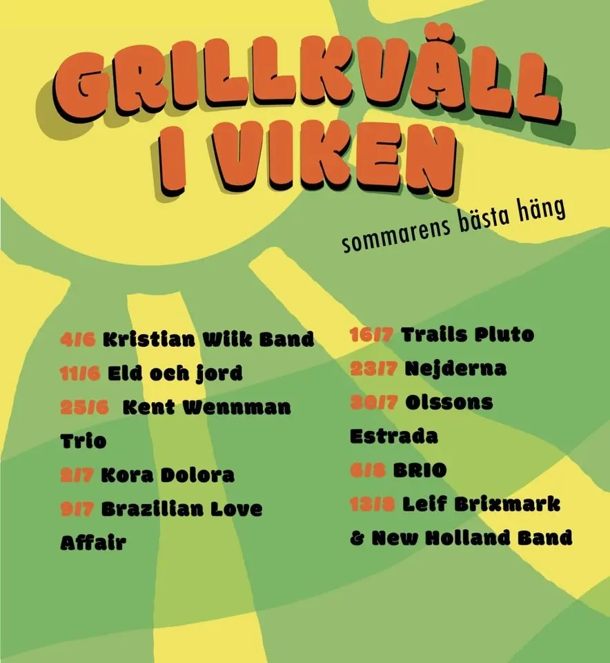 Grillkväll i Viken