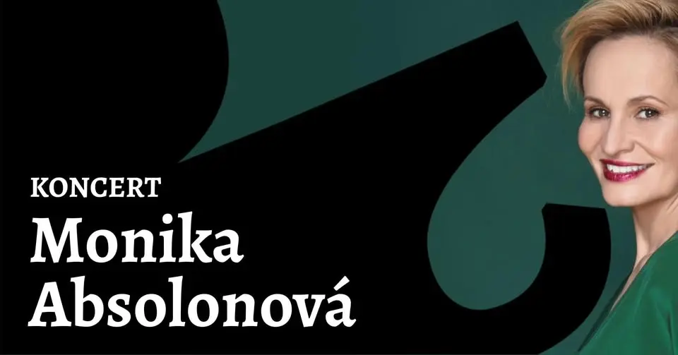 MONIKA ABSOLONOVÁ: Koncert Bez řečí s klavírním doprovodem Ondřeje Hájka