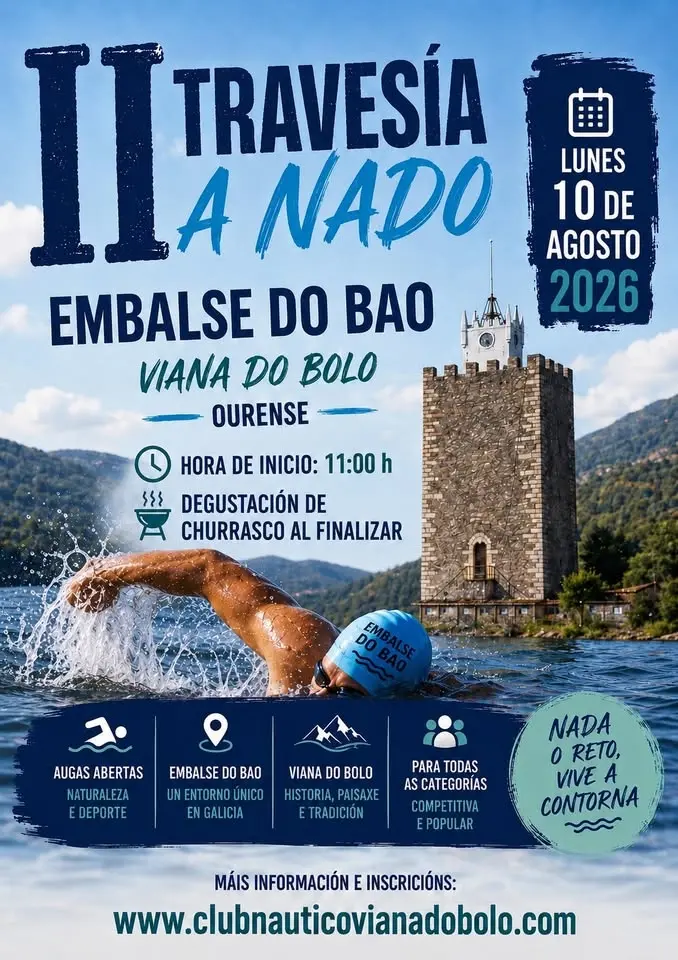 II TRAVESIA A NADO EMBALSE DO BAO (VIANA DO BOLO)