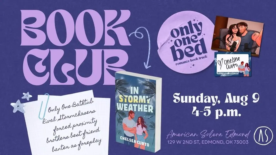 August Blame Dani Book Club - In Stormy Weather by Chelsea Curto