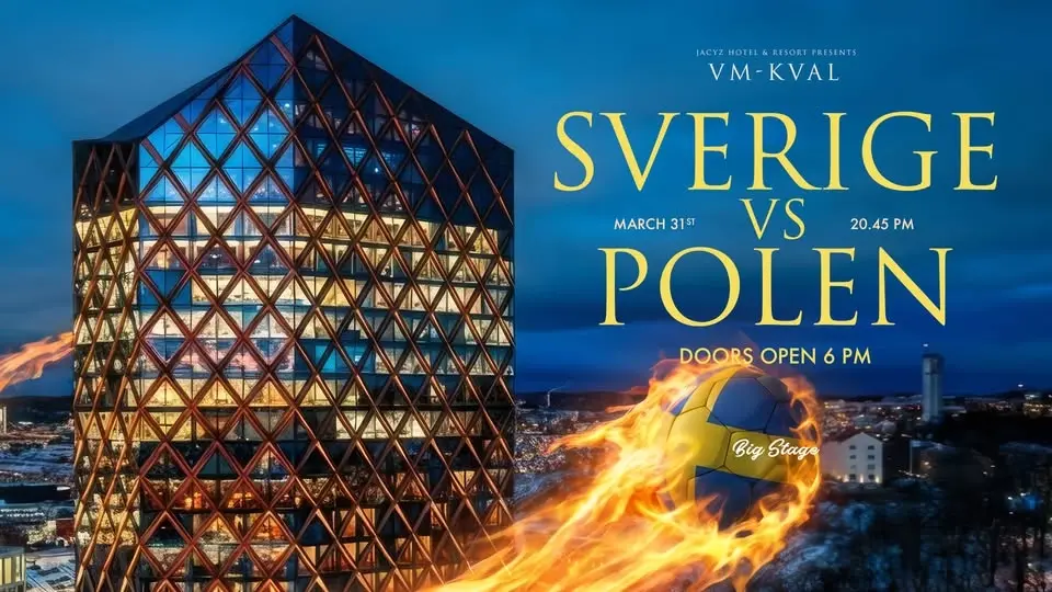 VM-kval på Big Stage – Sverige vs Polen