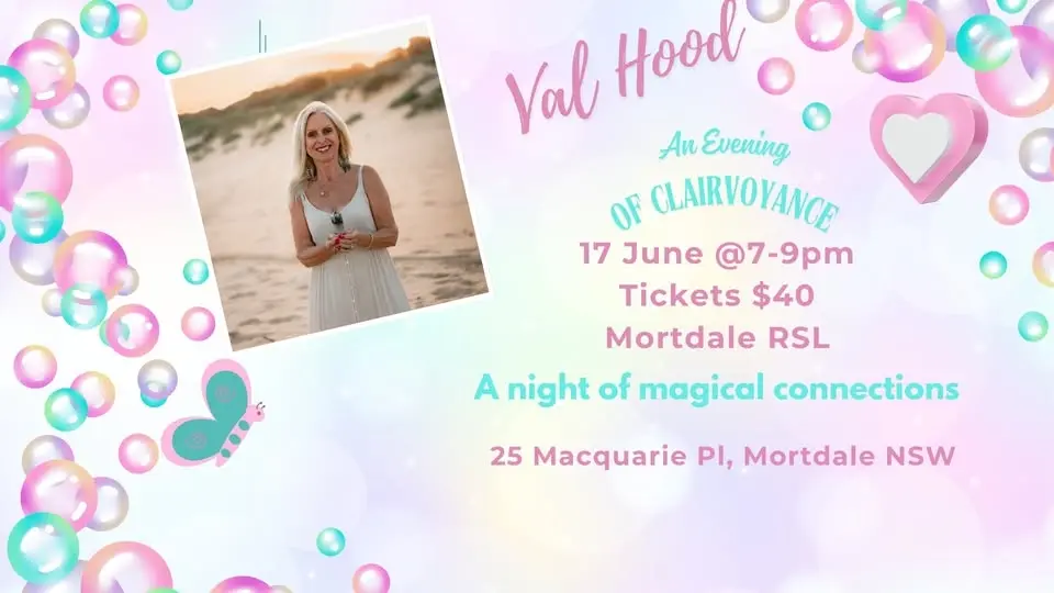 An Evening of Clairvoyance with International Medium Val Hood