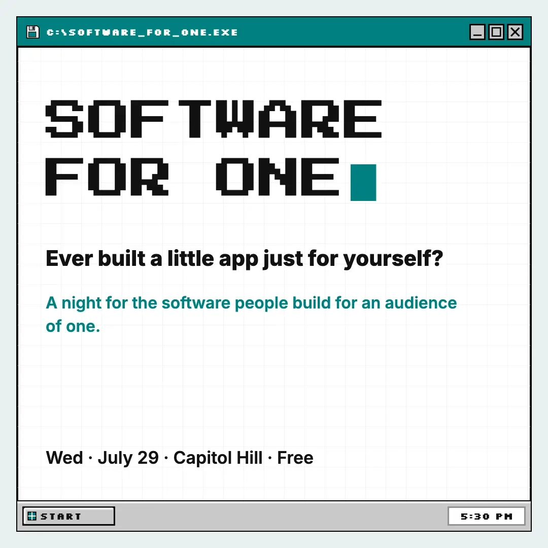 Software for One