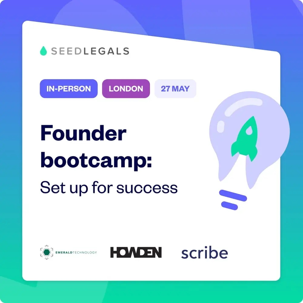 Founder bootcamp: Set up for success