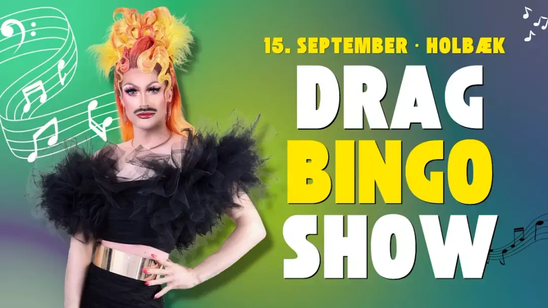 Drag Bingo Show · Holbæk 15. september 2026