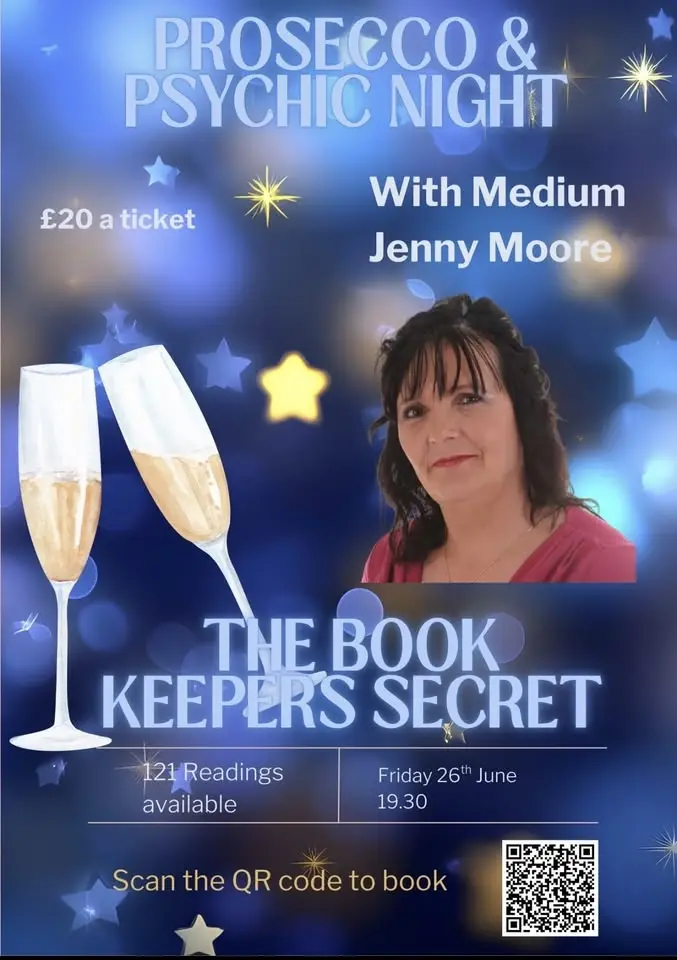 Prosecco & Psychic night at The Book Keepers Secret