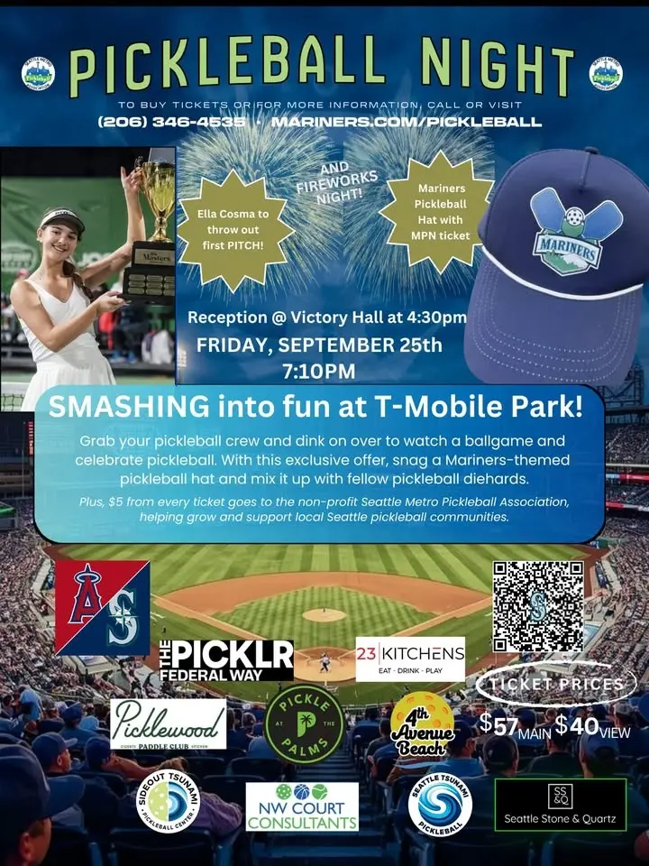 Mariners Pickleball Night