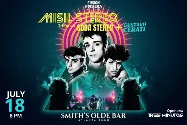  Fusion Rockera and SOBATL Present Misil Stereo (Tribute to Soda Stereo) + Tres Minutos