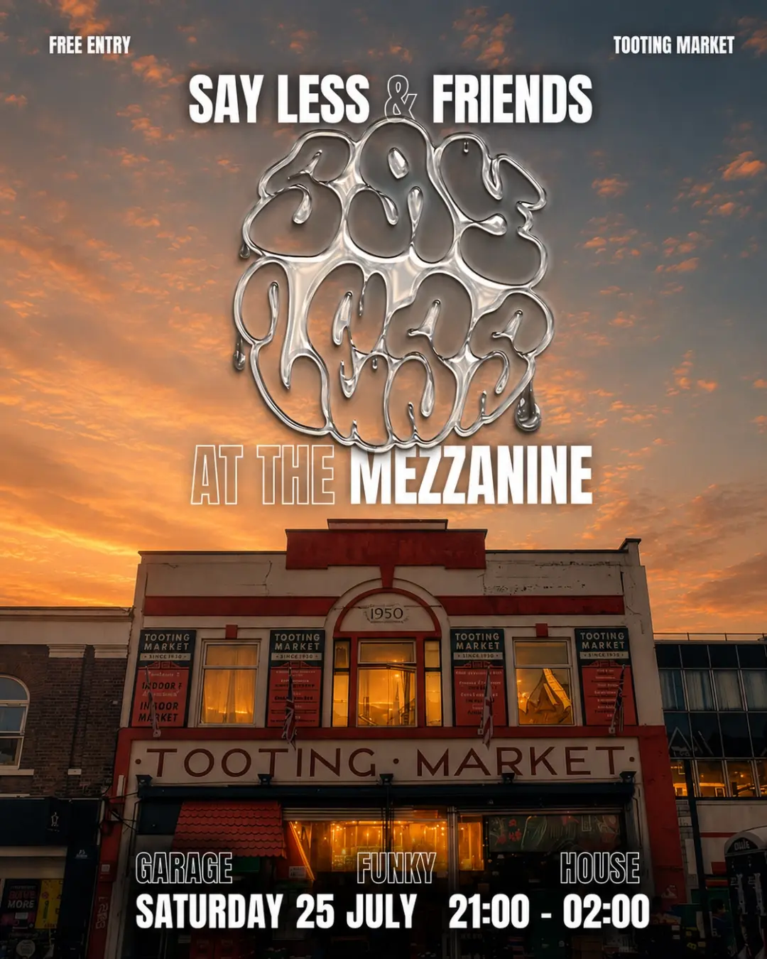 Say Less & Friends at the Mezzanine
