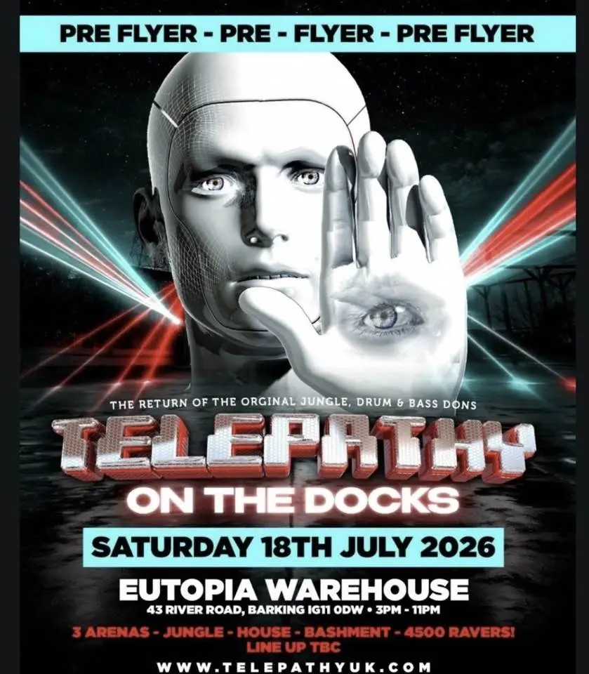 Telepathy on the Docks - Eutopia Warehouse 