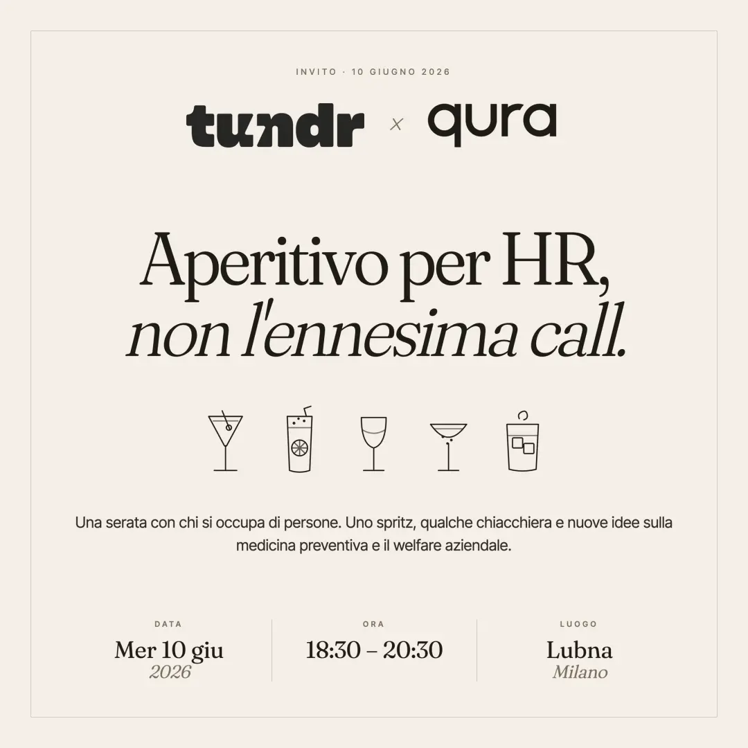 HR Aperitivo - supplied by Qura & Tundr