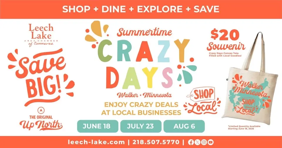 Crazy Days | Downtown Walker • Summertime • 2026