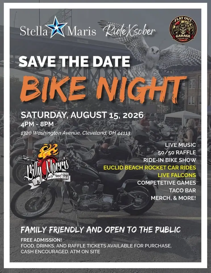 4th Annual Stella Maris & RideXsober Bike Night with Flat Out Garage