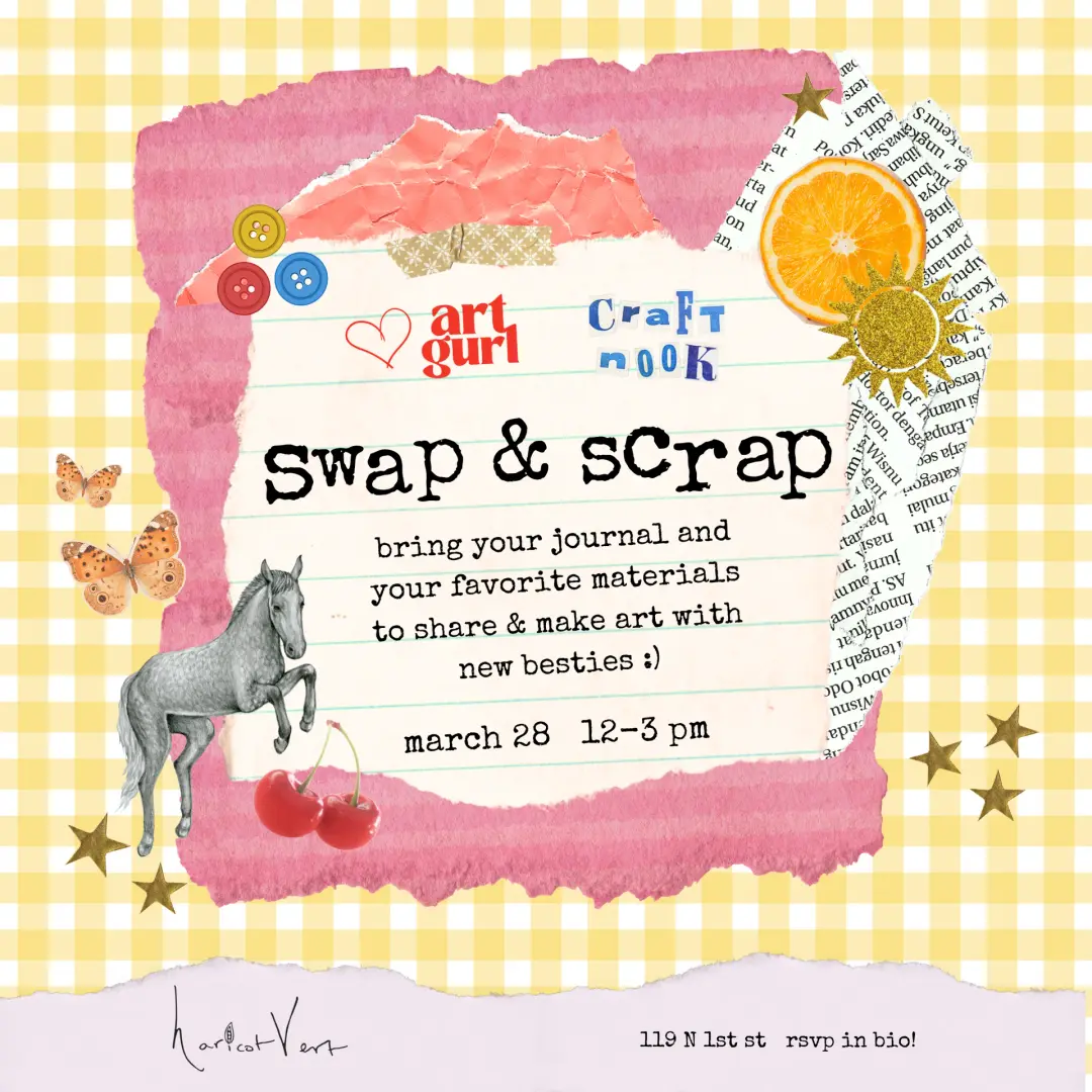swap & scrap w/ @artgurl__