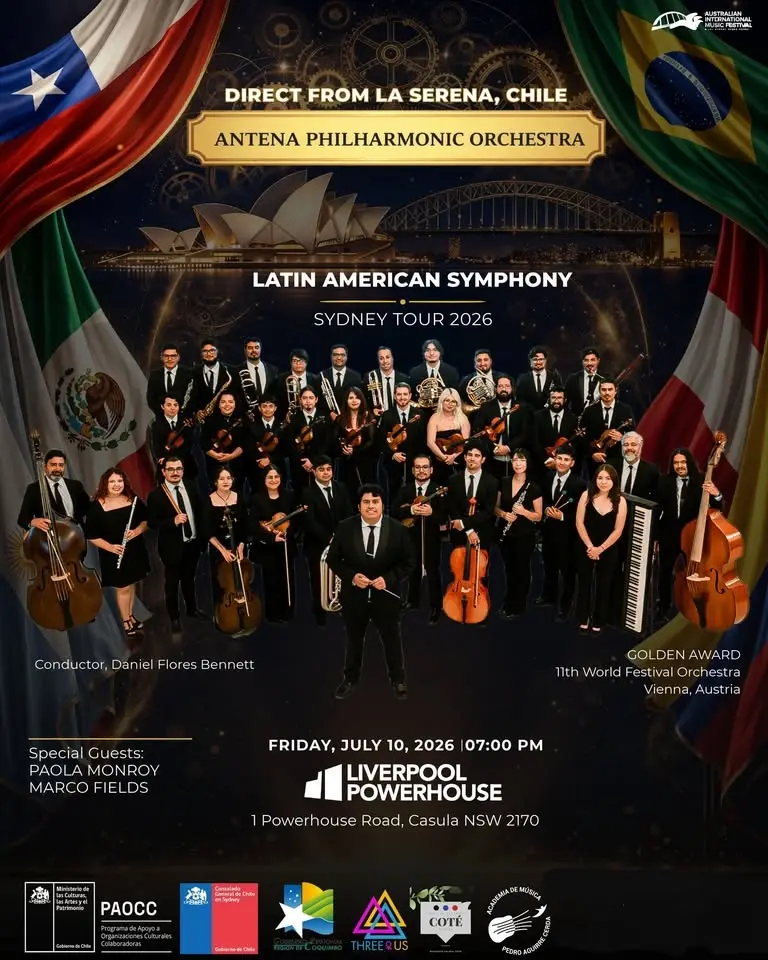 LATIN AMERICAN SYMPHONY | Sydney Tour 2026 with Antena Philharmonic Orchestra of Chile