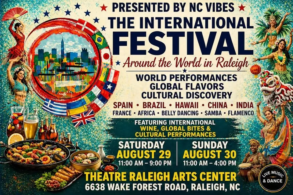 The International Festival! Tickets include Food, Desserts, Performances around the world-Two Days!