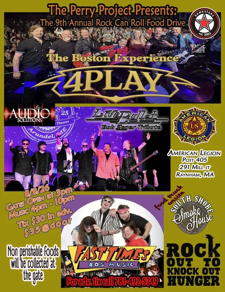 THE 9TH ANNUAL ROCK CAN ROLL FOOD DRIVE PARTY 